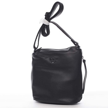 Dámska crossbody kabelka čierna - David Jones Haley