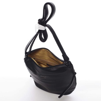 Dámska crossbody kabelka čierna - David Jones Haley