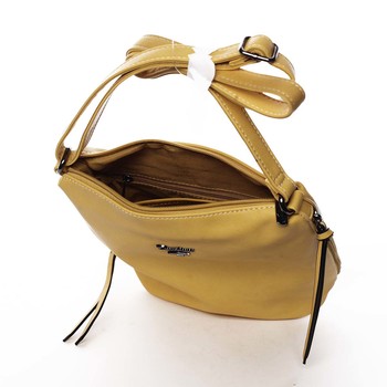 Dámska crossbody kabelka žltá - David Jones Haley