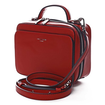 Dámska kabelka červená - David Jones Zara