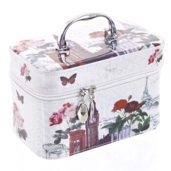 Dámsky kozmetický kufrík biely - Yoody B M