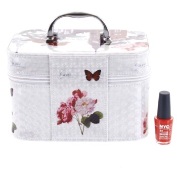 Dámsky kozmetický kufrík biely - Yoody B M