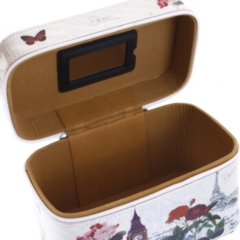 Dámsky kozmetický kufrík biely - Yoody B M