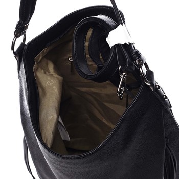 Dámska kabelka cez plece čierna - David Jones Rihanna
