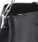 Dámska kožená kabelka do ruky čierna - ItalY Auren