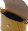 Dámska kožená crossbody kabelka žltá - ItalY Marleta