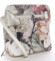 Dámska kožená crossbody kabelka taupe - ItalY Hannah