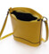 Žltá kožená crossbody kabelka - ItalY Bryana Dark