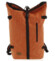 Jedinečný veľký štýlový unisex batoh oranžový - New Rebels Rebback