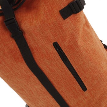 Jedinečný veľký štýlový unisex batoh oranžový - New Rebels Rebback