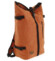 Jedinečný veľký štýlový unisex batoh oranžový - New Rebels Rebback