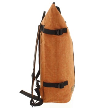 Jedinečný veľký štýlový unisex batoh oranžový - New Rebels Rebback