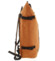 Jedinečný veľký štýlový unisex batoh oranžový - New Rebels Rebback