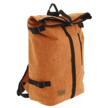 Jedinečný veľký štýlový unisex batoh oranžový - New Rebels Rebback