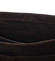 Veľká pánska kožená taška aktovka tmavo hnedá - Greenwood Louney 2