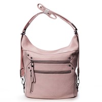 Dámska kabelka batoh ružová - Romina Alfa