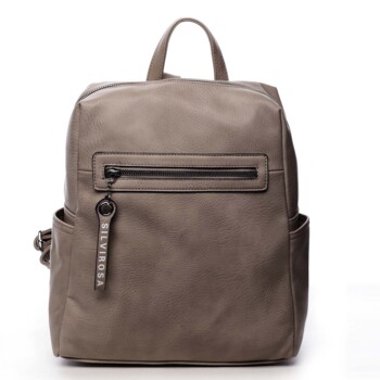Dámsky batoh tmavobéžový - Silvia Rosa Lesgo