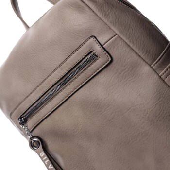 Dámsky batoh tmavobéžový - Silvia Rosa Lesgo