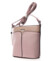 Dámska crossbody kabelka ružová - Silvia Rosa Enegmi