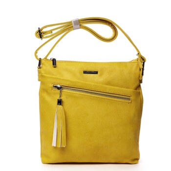 Dámska crossbody kabelka žltá - Silvia Rosa Isibambo