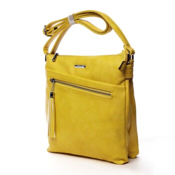 Dámska crossbody kabelka žltá - Silvia Rosa Isibambo