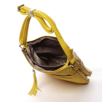 Dámska crossbody kabelka žltá - Silvia Rosa Isibambo