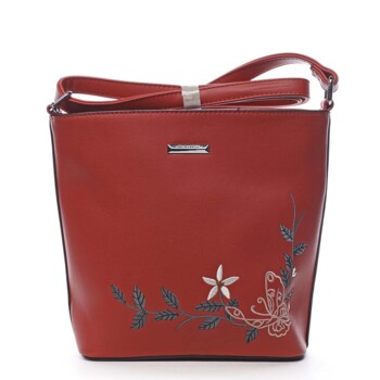 Dámska crossbody kabelka červená - Silvia Rosa Believa