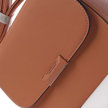 Dámska crossbody kabelka oranžová - Silvia Rosa Wanda