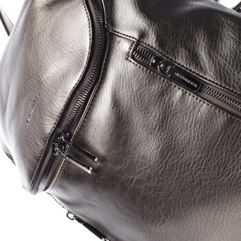 Dámsky batoh strieborný - Silvia Rosa Bruno