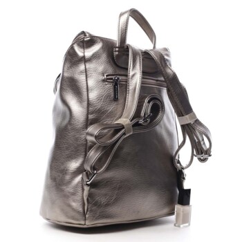 Dámsky batoh strieborný - Silvia Rosa Bruno