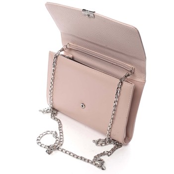 Dámska listová kabelka ružová saffiano - Michelle Moon F900
