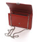 Dámska listová kabelka červená saffiano - Michelle Moon F900