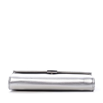 Dámska listová kabelka strieborná saffiano - Michelle Moon F900