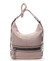 Dámska kabelka batoh svetloružová - Romina Lazy