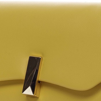 Dámska listová kabelka žltá - Michelle Moon 2623