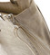 Luxusná dámska kožená kabelka taupe - ItalY Marion