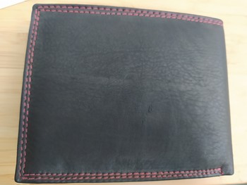 Pánska voľná prešívaná peňaženka čierna - Bellugio Pann