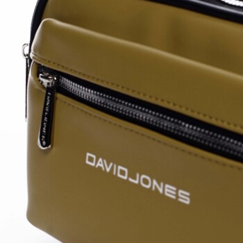 Dámska crossbody ľadvinka tmavožltá - David Jones Stutter