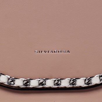 Dámska crossbody kabelka ružová - Silvia Rosa Timqa