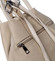 Originálny dámsky batoh kabelka béžový - Romina Imvelaphi