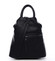 Originálny dámsky batoh kabelka čierny - Romina Imvelaphi