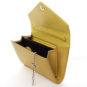 Dámska listová kabelka žltá - Michelle Moon F850