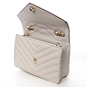 Dámska crossbody kabelka béžová - Silvia Rosa Eighteen