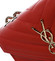 Dámska crossbody kabelka červená - Silvia Rosa Eighteen