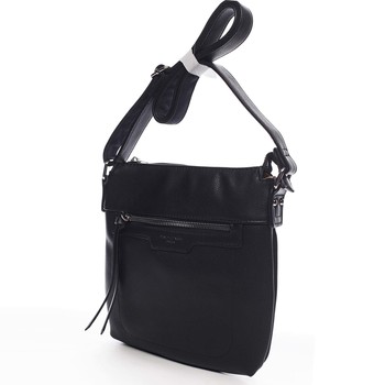 Dámska crossbody kabelka čierna - David Jones Rhona Two