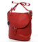 Dámska kabelka cez plece červená - DIANA & CO Leilla
