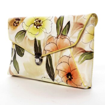 Dámska crossbody kabelka žltá - DIANA & CO Rozária