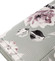 Dámska kvetovaná listová kabelka bledozelená - DIANA & CO Flouw