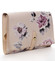 Dámska kvetovaná listová kabelka pudrová - DIANA & CO Flouw