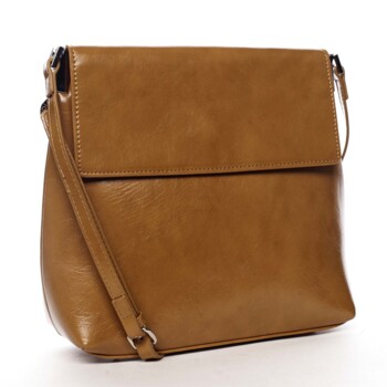 Dámska crossbody kabelka svetlohnedá - DIANA & CO Buzzy